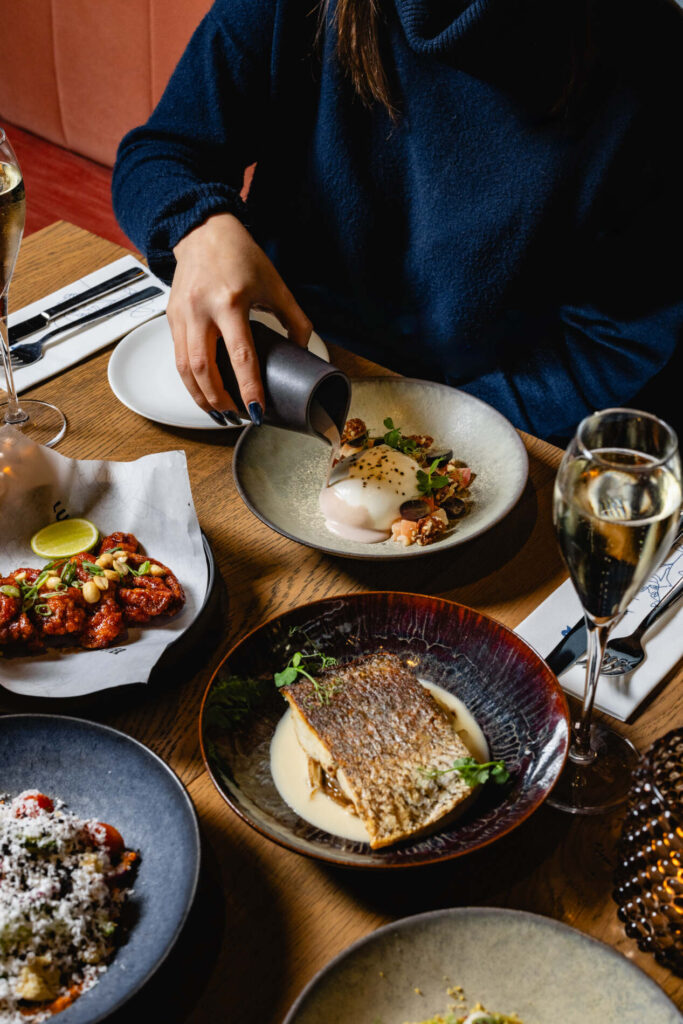 Impressie van de gerechten van Luster, een trendy restaurant in Maastricht